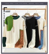 2024 Luxus-Kaschmirpullover: Designer Ripped Hole für Herren
